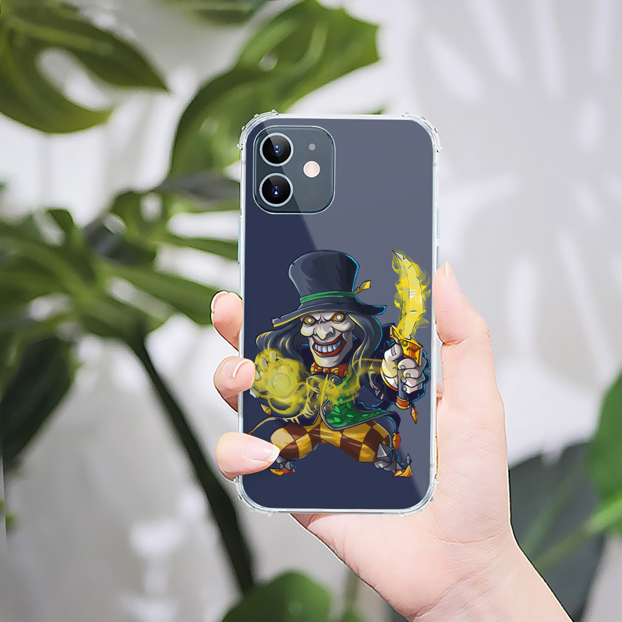 （画像用） リーグ・オブ・レジェンド League of Legends LOL 【iPhone 12シリーズ対応】透明スマホケース（クリアソフトケース）